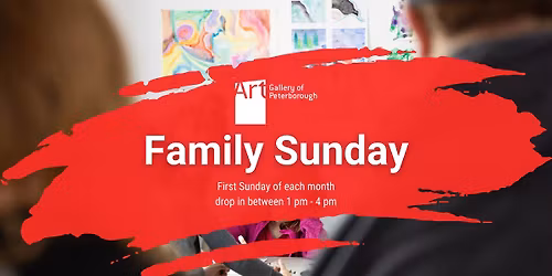 Family Sunday at the Art Gallery of Peterborough