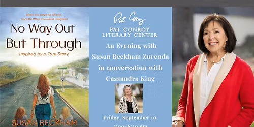 Author Event: An Evening with Susan Beckham Zurenda in Conversation with Cassandra King