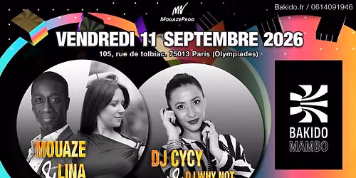 BakidoMambo\u2764\ufe0f\u200d\ud83d\udd25 11 Sept 2026