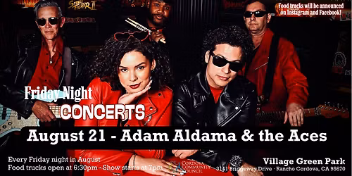 Adam Aldama and the Aces - Friday Night Concerts 