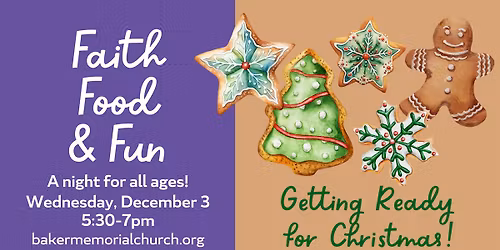 December Faith, Food & Fun