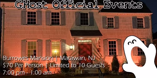 Paranormal Investigation at Burrowes Mansion, Matawan NJ with G Host!