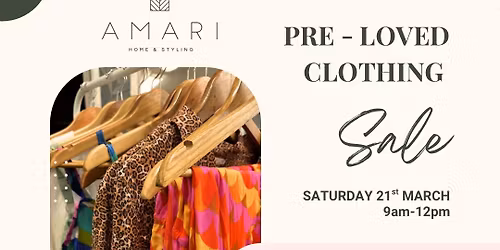 Pre loved clothing sale