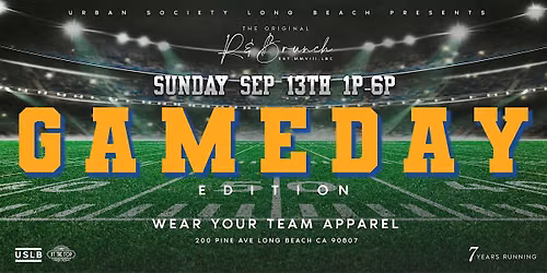 R&Brunch : Football Gameday Edition