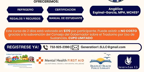 Primeros Auxilios de Salud Mental de J\u00f3venes - en espa\u00f1ol