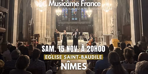 Concert Music\u00e2me \u00e0 N\u00eemes : Vivaldi x Bach x Piazzolla