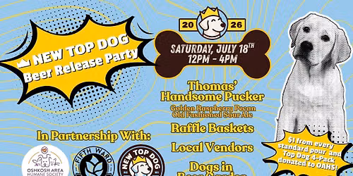 NEW Top Dog Beer Release Party at Fifth Ward Brewing Company!