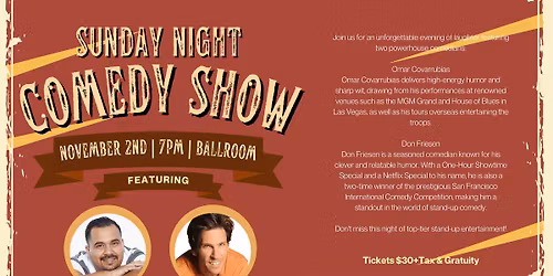 Sunday Night Comedy Show