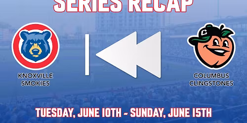 Knoxville Smokies at Columbus Clingstones