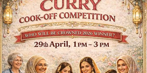 Bensham Groves Curry Cook Off Competition