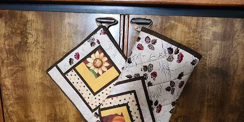 Learn to make Oven mitten & Pot Holder class