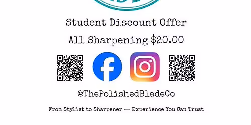 Student Shear Sharpening Event