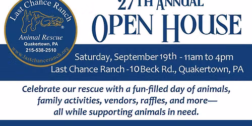27th Annual Open House