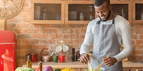 Just For Men Vegan Cooking Class with Dr. Ruby