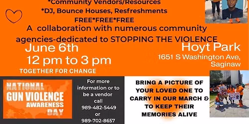 Saginaw\u2019s 2nd Annual Wear Orange Walk