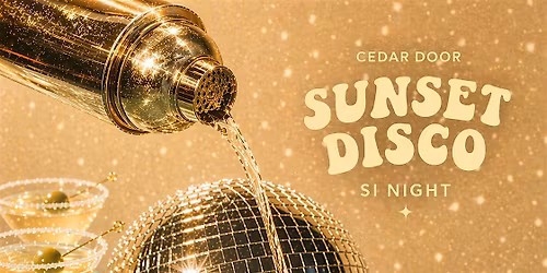 Sunset Disco SI Night at The Cedar Door