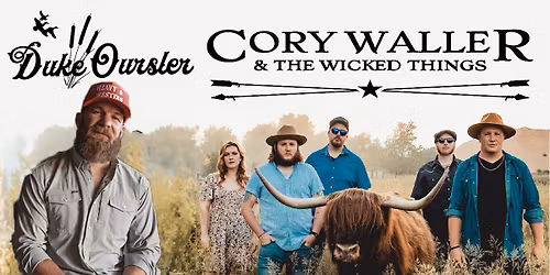 Duke Oursler and Cory Waller & the Wicked Things at Bucks Bar and Grill