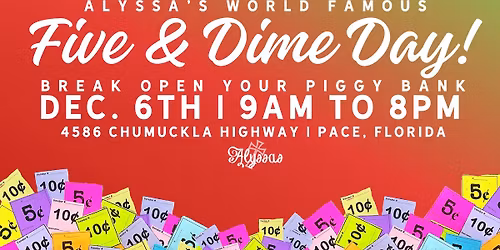 Alyssa's Christmas 5 & Dime!