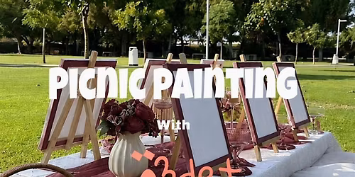 Girls\u2019 picnic painting