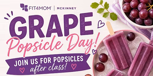 Grape Popsicle Day! 