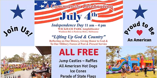 July 4th "Lifting Up God & Country"