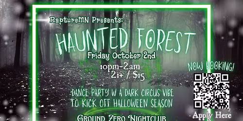Haunted Forest at RaptureMN