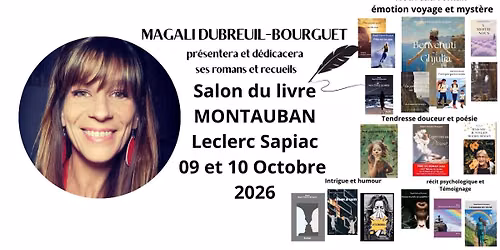 Rencontre et d\u00e9dicace Magali Dubreuil-Bourguet