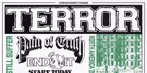 Terror w\/ Pain Of Truth - Syracuse, NY