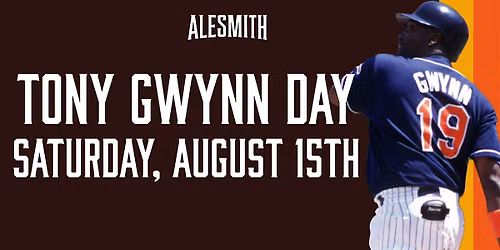 Tony Gwynn Day with Mr. Padre 2000 & 3000 Beer Release