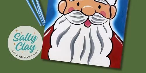 "Santa", December 5th, Kids Canvas Painting!