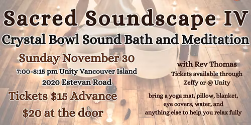 Sacred Soundscape IV - Crystal Bowl Sound Bath and Meditation