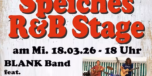 BLANK Band feat. Boddi Bodag (Engerling) spielen Lieblingssongs - Tanzkonzert - Eintritt frei
