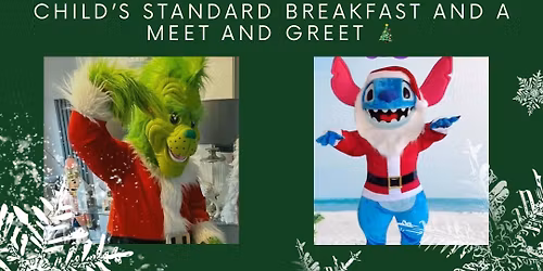 Christmas Character Breakfast \ud83c\udf84\ud83c\udf85\ud83c\udffc