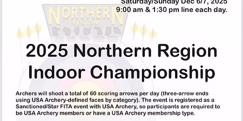 2025 Northern Region Indoor Championship