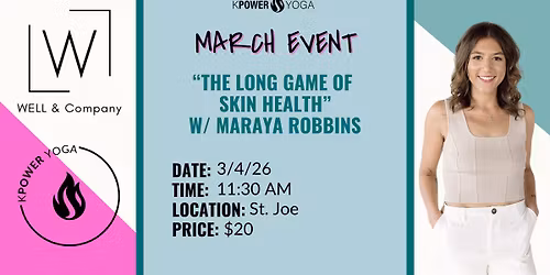 The Long Game of Skin Health: Hormones, Resilience & Aging Well