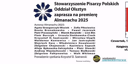 Premiera Almanachu SPP Olsztyn 2025