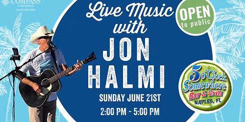 LIVE MUSIC: Jon Halmi