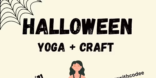 Halloween Yoga + Felted Pumpkins