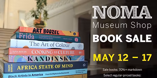 Book Sale at the NOMA Museum Shop