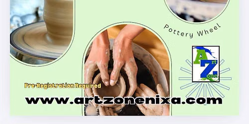 1 Hr Pottery Wheel