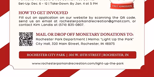 Lighting Ceremony - Light Up the Park