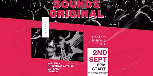 Sounds Original Under 21's Showcase