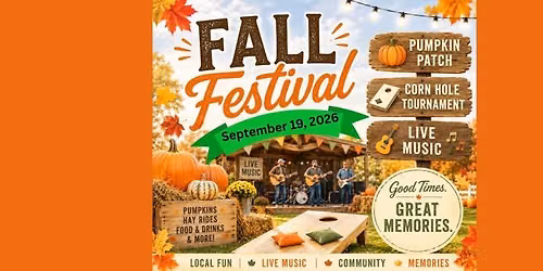 Fall Festival & Cornhole Tournament