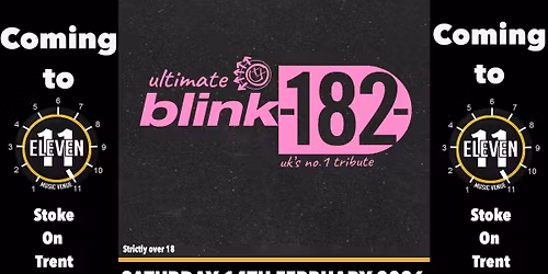 Ultimate Blink 182 live at Eleven Stoke