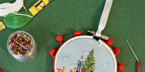 Christmas Stitch & Sip