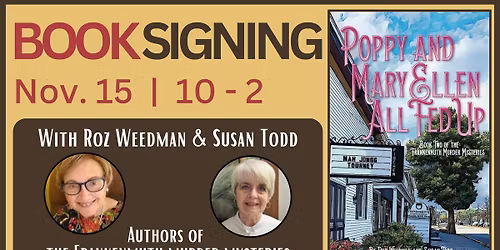 Book Signing: Frankenmuth Murder Mysteries