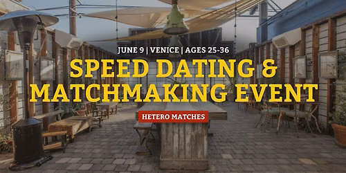 Speed Dating | Venice | Ages 25-36
