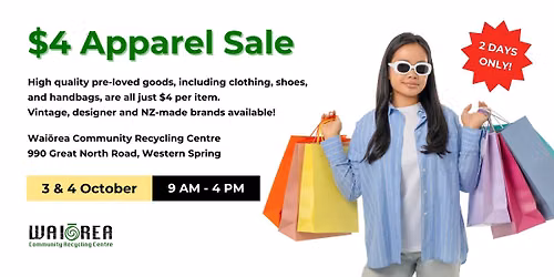 $4 Apparel Sale