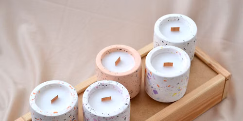 Shape & Light: Jesmonite Candle Workshop