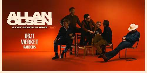 Allan Olsen & Det Sidste Sl\u00e6ng @ V\u00e6rket, Randers